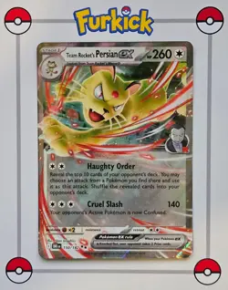 Team Rocket's Persian ex 150/182 | Destined Rivals | DRI | Pokemon Card | NM - Image 1