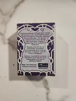 MTG Stronghold Theme Deck: The Sparkler Empty Box Only Vintage No Cards - Image 2