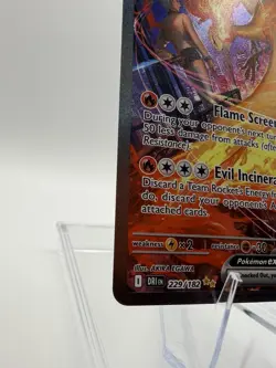 Pokemon TCG Moltres EX Team Rockets Card 229/182 Sir Destined Rivals - NM - Image 5