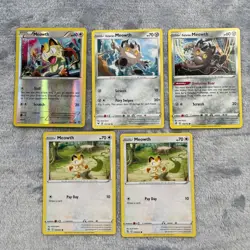 Galarian Meowth 5x - 126/192 - 88/114 - 112/185 - 199/264 Pokemon Card TCG - LP - Image 1