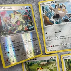 Galarian Meowth 5x - 126/192 - 88/114 - 112/185 - 199/264 Pokemon Card TCG - LP - Image 2