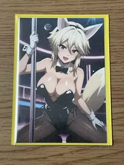 The Eminence In Shadow Zeta Bunny Girl Outfit Waifu Doujin ACG Goddess Card - Image 3