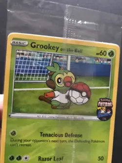 Grookey On The Ball 003/005 Futsal Pokemon Card PROMO UK Exclusive NEW SEALED - Image 3