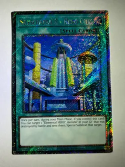 Skyscraper 2 - Hero City RA03-EN175 Platinum Secret Rare 1st Edition YuGiOh Card - Image 1
