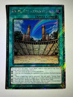 Ancient City - Rainbow Ruins RA03-EN181 Platinum Secret Rare 1st Edition Card - Image 1