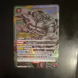 Yu Yu Hakusho Younger Toguro Holo Character Card E-001 6000 HP English Standard - Image 1