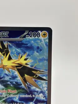 Pokemon TCG Zapdos EX 202/165 Scarlet & Violet 151 SIR Holo NM Card English - Image 3