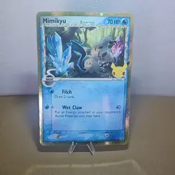 jumbo card Mimikyu Delta Species Promo Holo SWSH136 70 HP SWSH: Sword & Shield - Image 1