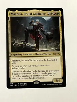 Maarika, Brutal Gladiator | MTG | NM - Image 1