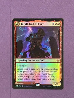 Toralf, God of Fury - FOIL Mythic - KHM 154/285 - Near Mint - MTG - Image 1