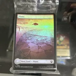 MTG Avatar: The Last Airbender Sealed Foil Land Pack - Image 1