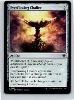 Magic the Gathering Everflowing Chalice Murders at Karlov Manor Commander MTG - Image 1