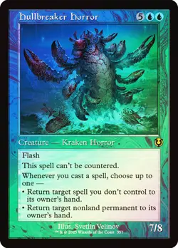 MTG FOIL Hullbreaker Horror - Innistrad Remastered #357 - Image 1