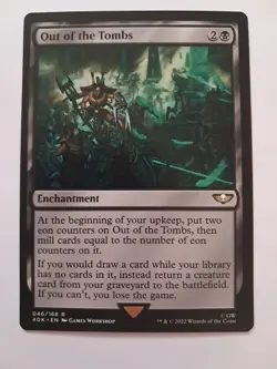 Out of the Tombs LP Warhammer 40k Commander Magic the Gathering MTG - Image 1