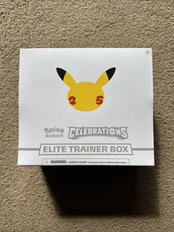 Pokemon TCG: 25th Anniversary Celebrations Elite Trainer Box (2021) 820650809439 - Image 1