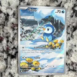 Pokemon Piplup 098/094 PFLN Holo 70 HP Water Basic Jiro Sasumo 2025 - Image 1