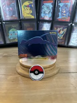 NEW NM Topps 2000 Pokemon Movie Mewtwo Strikes Back Legends HOLO #1 BLUE LOGO - Image 1