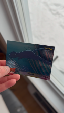 NEW NM Topps 2000 Pokemon Movie Mewtwo Strikes Back Legends HOLO #1 BLUE LOGO - Image 2