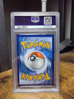 2019 POKEMON SUN & MOON UNBROKEN BONDS #20 RESHIRAM & CHARIZARD GX PSA 9 - Image 2