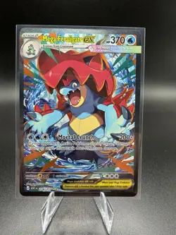 Pokemon TCG Mega Feraligatr EX 274/217 SIR English Ascended Heroes PACK FRESH NM - Image 1