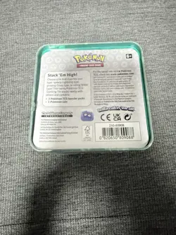 Pokemon TCG Stacking Tin Sealed - Grass Type - 3 Packs, Costco 1 Evolving Skies - Image 5