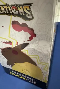 Pokemon Celebrations Premium Figure Collection Pikachu VMAX - BOX BENT 820650809408 - Image 3