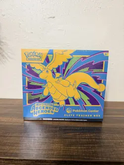 Pokemon TCG: Ascended Heroes Pokemon Center ETB – 11 Packs – Factory Sealed - Image 1