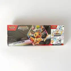 Nintendo Pokemon TCG Prismatic Evolutions Surprise Box Booster Bundle Eevee - Image 1