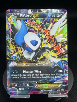 Pokemon TCG M Absol EX XY63 XY Promos DMG - Image 1