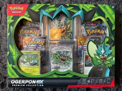Pokemon TCG Ogerpon ex Premium Collection Box Factory Sealed - Image 1