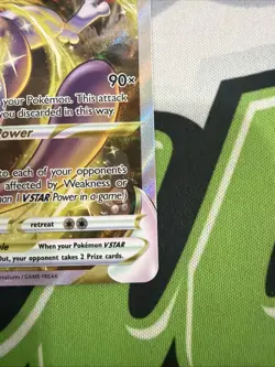 2023 POKEMON SWORD & SHIELD CROWN ZENITH #GG44 MEWTWO VSTAR - Image 4