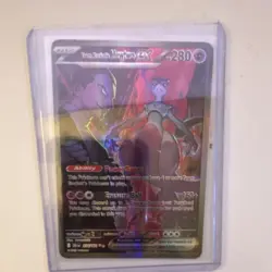 Pokemon Team Rocket's Mewtwo EX 231/182 Sv10 Destined Rivals Rare Holo 280 HP - Image 1
