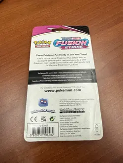 Pokemon Sword & Shield Fusion Strike Single Strike Urshifu BLISTER Pack W/coin - Image 2