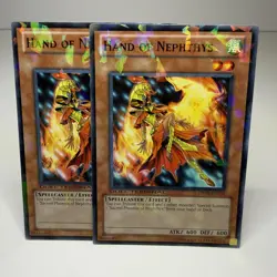 2x Yugioh Hand of Nephthys DT06-EN010 Duel Terminal Holo - LP-NM 💎 - Image 1