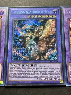 2x Albion The Branded Dragon + The Dragon That Devours The Dogma | YuGiOh! - Image 5