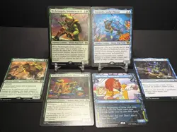 TMNT 60 Card Legacy MTG Deck Sleeved and in deck box ready to play NM - Image 2