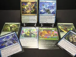 TMNT 60 Card Legacy MTG Deck Sleeved and in deck box ready to play NM - Image 3