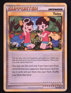 Twins 89/102 - Pokemon Triumphant Uncommon Card - Image 1