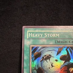 Yu-Gi-Oh! TCG Heavy Storm Holo Spell Card MRD-142 Metal Raiders 1996 - Image 2