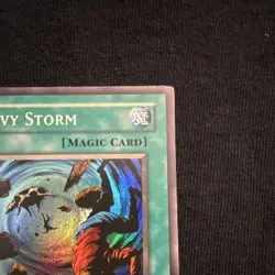 Yu-Gi-Oh! TCG Heavy Storm Holo Spell Card MRD-142 Metal Raiders 1996 - Image 3