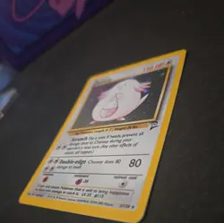 Chansey 3/130 Base Set 2 Holo Rare Pokemon Card WOTC Played - Image 4