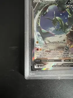 Pokemon TCG Rayquaza v Evolving Skies Holo Ultra Rare Card 194/203 PSA 10 Gem MT - Image 5