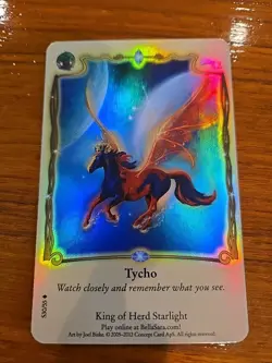 Bella Sara Rare Foil TYCHO S30/55 Herds from North of North Series Card Single - Image 2