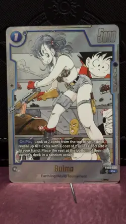 Bulma FB06-035 Alternate Art Dragon Ball Manga Booster Card Fusion World Manga - Image 1