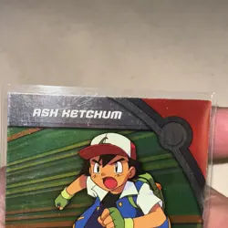Topps Pokemon Foil Holo Card TV Animation Series 2 HV1 Ash Ketchum - Image 5