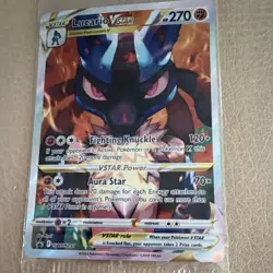 Pokemon Lucario VSTAR Promo Holo SWSH: Sword & Shield SWSH291 English Card - Image 2