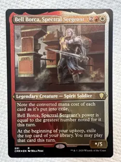 Bell Borca, Spectral Sergeant, FOIL ETCHED, Commander Legends, MTG - Image 1
