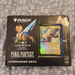 MTG Final Fantasy X Commander Deck - Counter Blitz Tidus - See Desc - Image 1