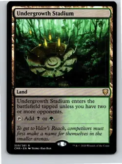 Magic Gathering Undergrowth Stadium Commander Legends MTG Free Shipping! - Image 1