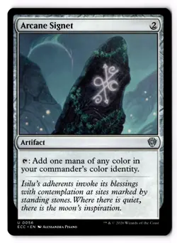 Arcane Signet () 56 Commander: Lorwyn Eclipsed Normal NM - Image 1